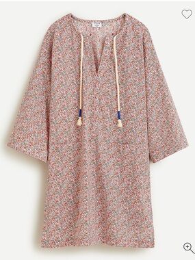 J. Crew / Liberty Beach Tunic in Eloise Fabric